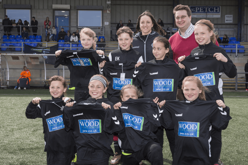 Durham Women FC and JW Wood reward junior teams with new training wear