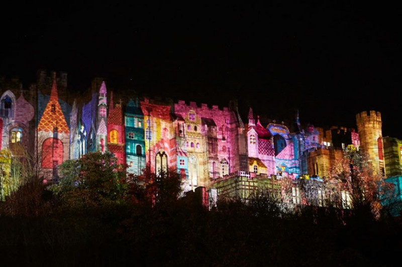 Six years on it has become the UK’s largest light festival.