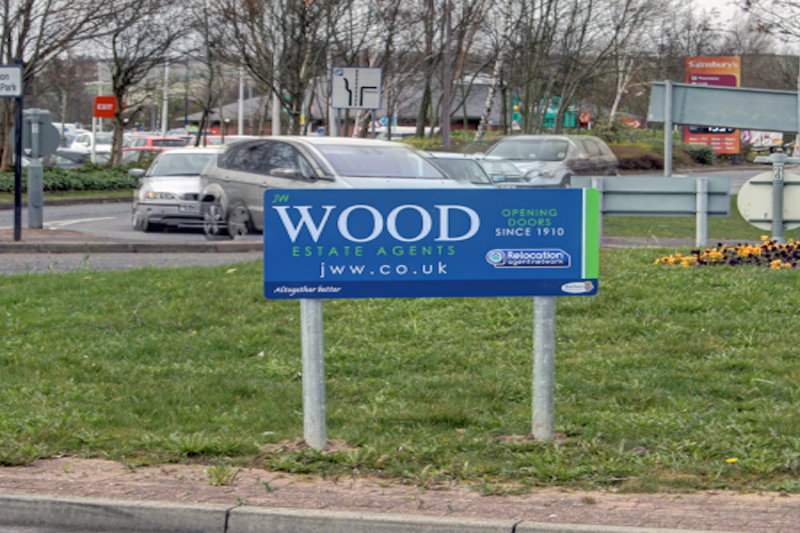 JW Wood sponsor roundabouts
